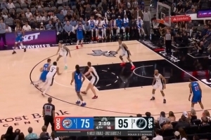 马刺三大神兽之一上场了！35岁的奥利尼克练兵时间披挂上阵！